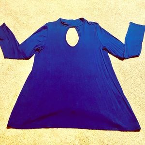 Blue tunic